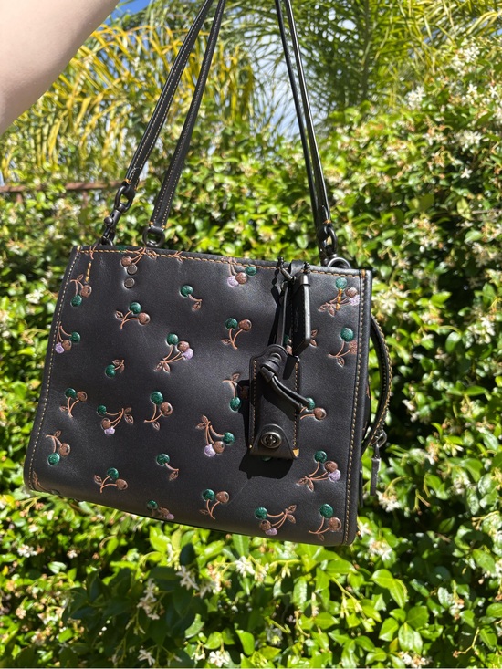 Coach Handbags - Coach Black Cherry 1941 Rogue 25